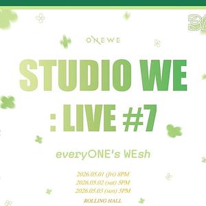 STUDIO WE : LIVE #7 everyONEs WEsh : 롤링 31주년 기념공연