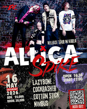 ALLiCA TOUR 2026 [SPiKE] in Korea! @Club FF